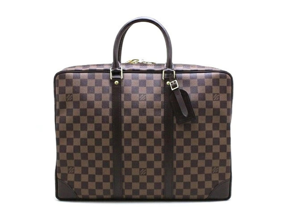 LOUIS VUITTON Bag Handbag Business Port Voyage Damier